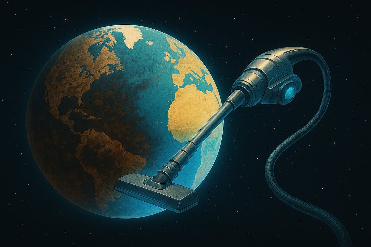 Earth cleaning technologies - carbon capture, ocean cleanup, and reforestation technologies that exist but aren't being deployed at scale.